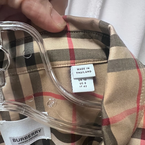 Burberry Shirt Dress - Picture 5 of 5